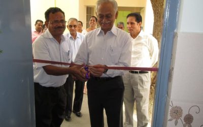 Inauguration of newly constructed Rest Room Block D at CBSE ON 25.6.2018
