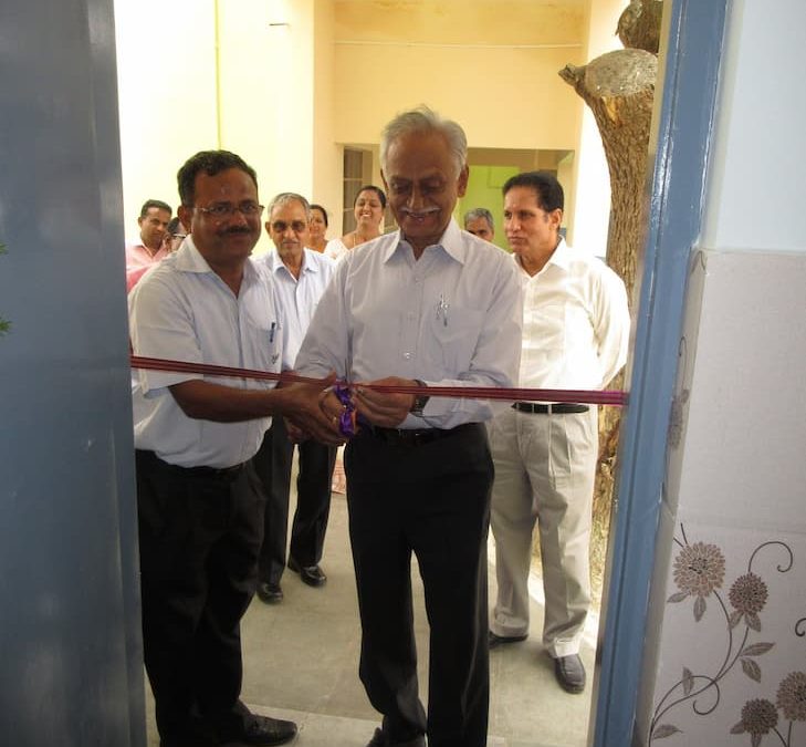 Inauguration of newly constructed Rest Room Block D at CBSE ON 25.6.2018
