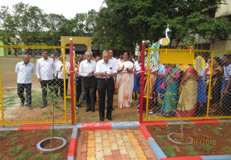 Inauguration of Outdoor Science park installed at MKET CBSE Unit on June 25th 2018