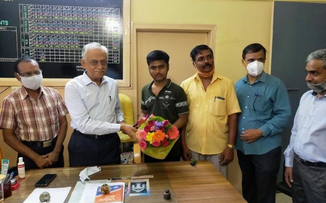 Abhishekh M has secured First  Rank at State level in SSLC Examination held in the month of April/May 2020 in Kan.Medium by scoring 623 marks out of 625 marks  for the Academic year 2019-20.