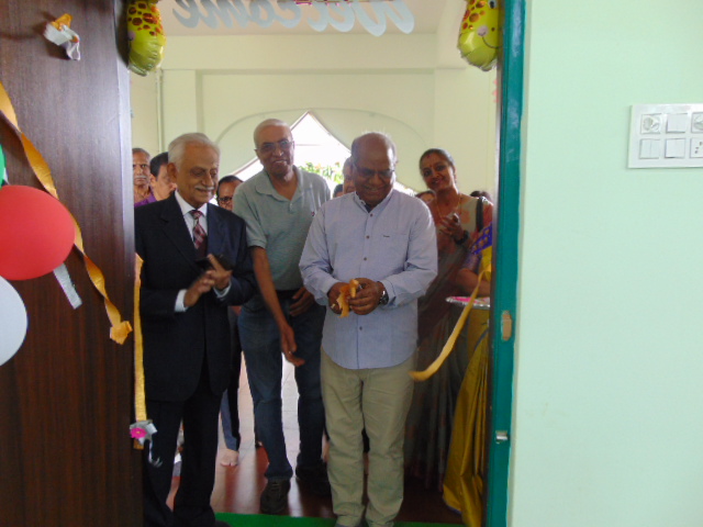 Inauguration of newly constructed Pre-Nursery classroom at CBSE Unit on 17.6.2023