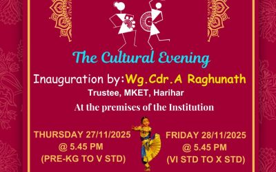 INAUGURATION OF CULTURAL DAY AND LIFT ON 27 & 28/11/2025